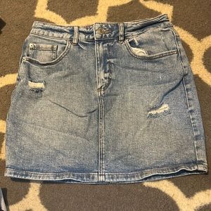 Garage jean skirt, size small